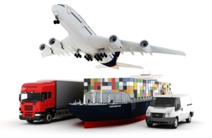 International shipping map